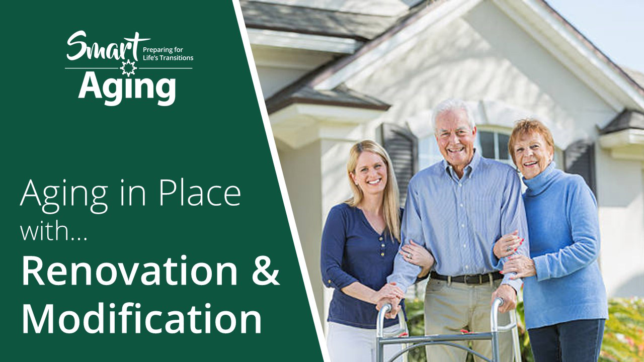 Aging in Place with Home Modifications banner