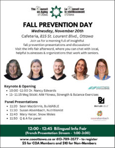 Fall Prevention Day poster