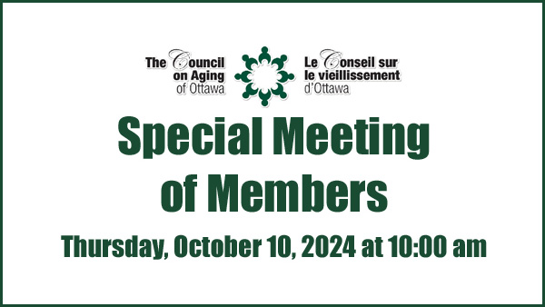 Special meeting banner