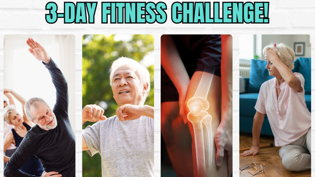 3-Day fitness challenge banner